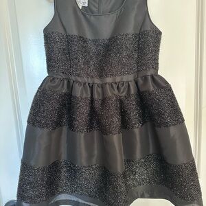 Elegant Black (Christmas)  Dress Sz 7